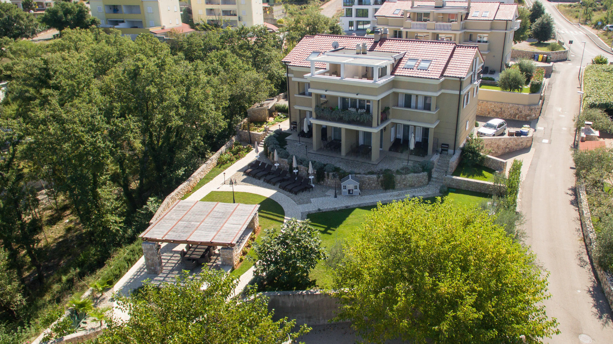Luxury Apartments Villa Luce Malinska Eksteriør billede